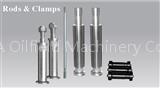 drilling rig Mud Pump Rods & Clamps