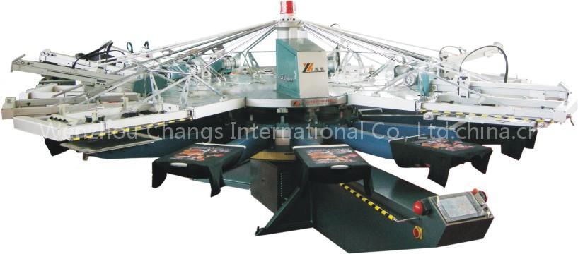 Automatic Textile Screen Printing Machine