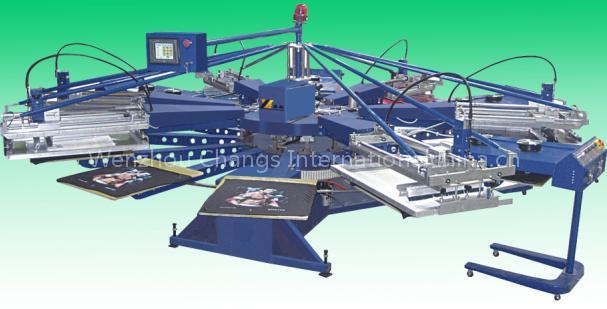 SPP Series Automatic T-shirt Screen Printer