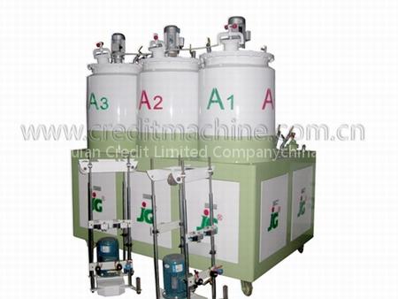 pu shoe making(sole) pouring machine.( JG-805)