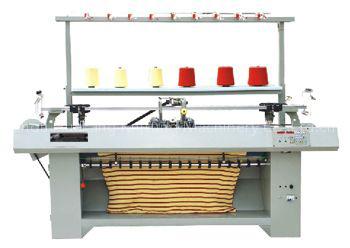 computerized flat knitting machine