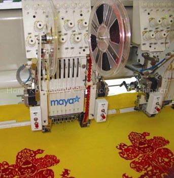 Mayastar 1000rpm embroidery machine