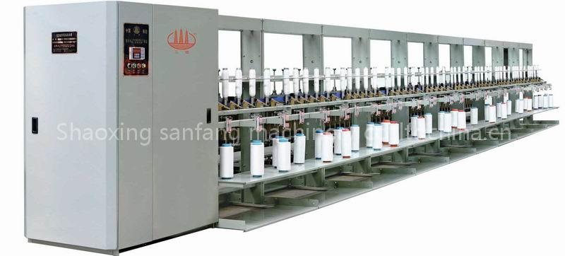 Fiber spooler machine