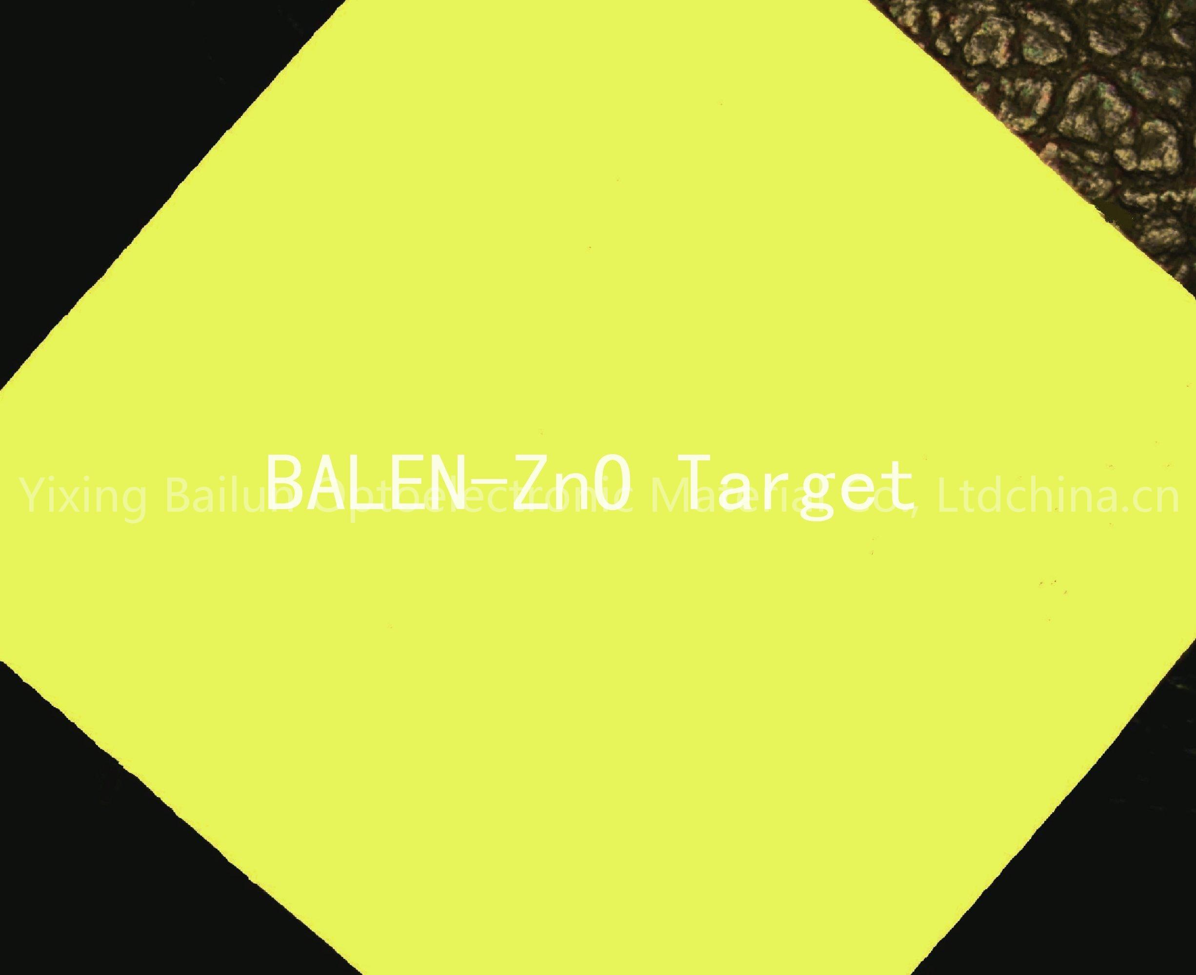 ZnO sputtering target