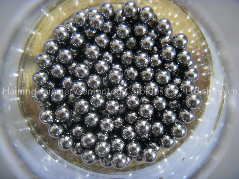 Stainless steel aperture ball