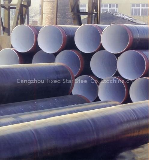 black steel tubes