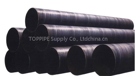 Spiral welded steel pipe
