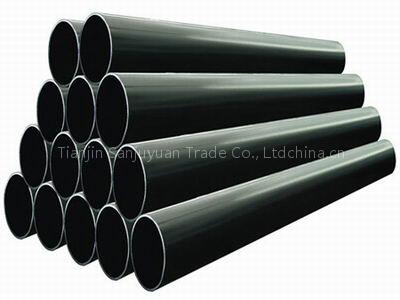 Hot rolled stainless steel pipes