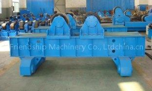 wind tower tube hydraulic fit-up rotator