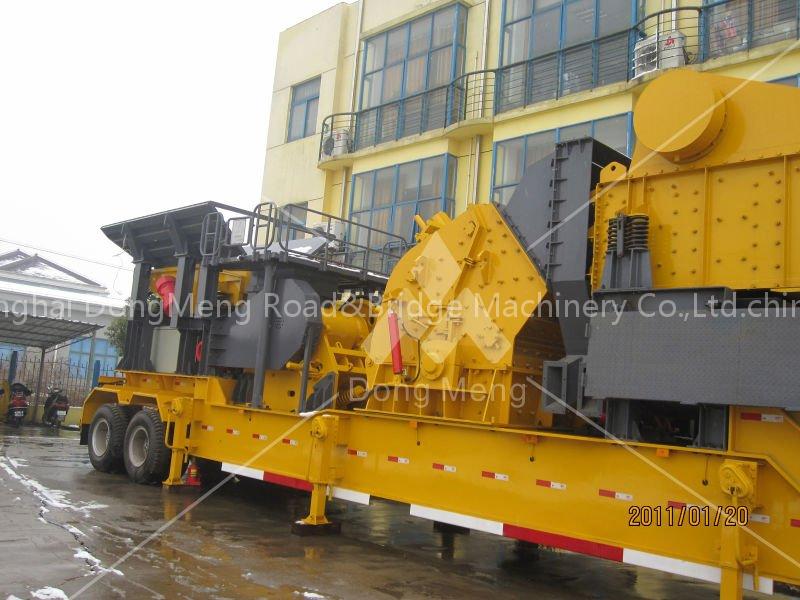 Tyre Mobile Crushing Plant