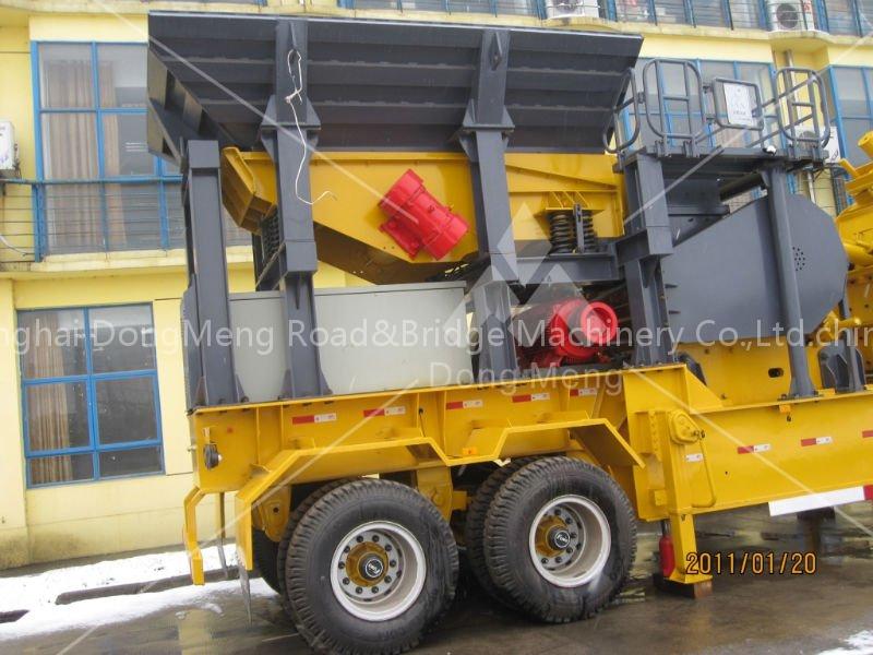 First Class Mobile Crushing Plant