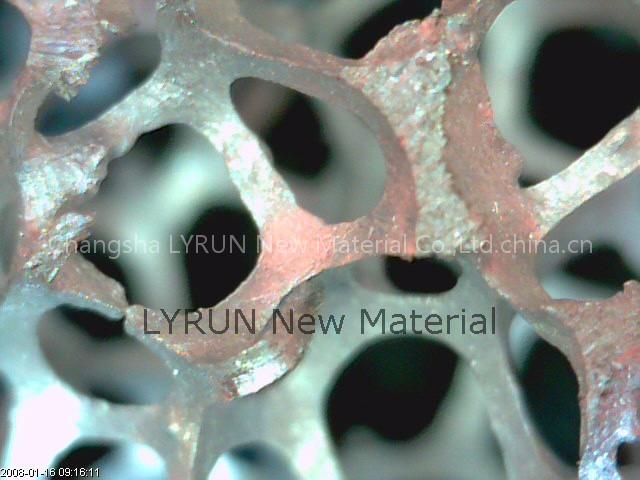 open-cell metal foam