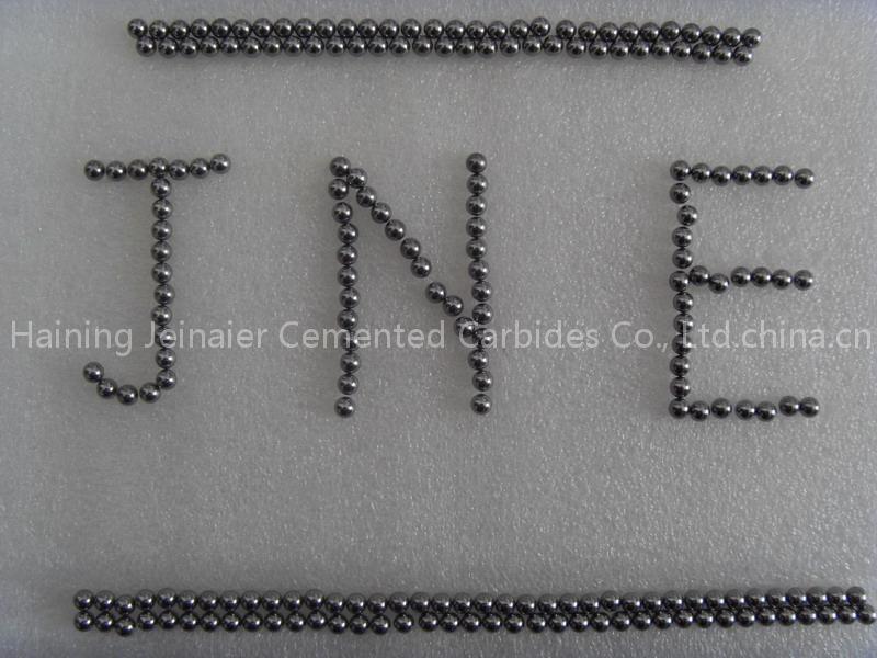 Cemented carbide ball
