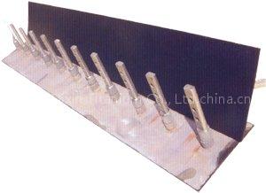 Anode for electrolysing copper foil