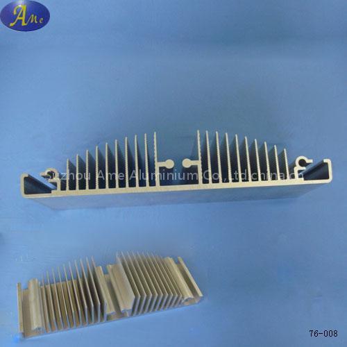 Aluminum extrusion profile heat sink