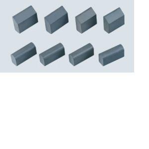 Carbide snow plow blades