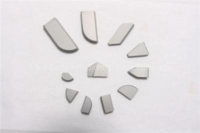 Carbide brazed tips
