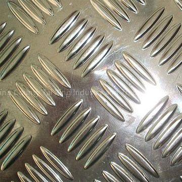 Aluminum Tread Plate 5 Bar Sheet