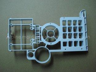 plastic enclosure of keyboard