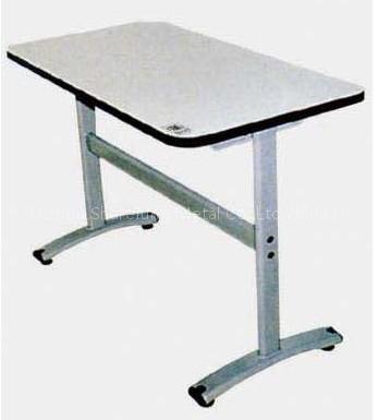 Student desks and chairs