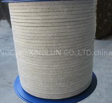 Asbestos packing braided impregnated suspension PTFE with talc