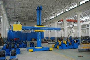 stationary welding column and boom