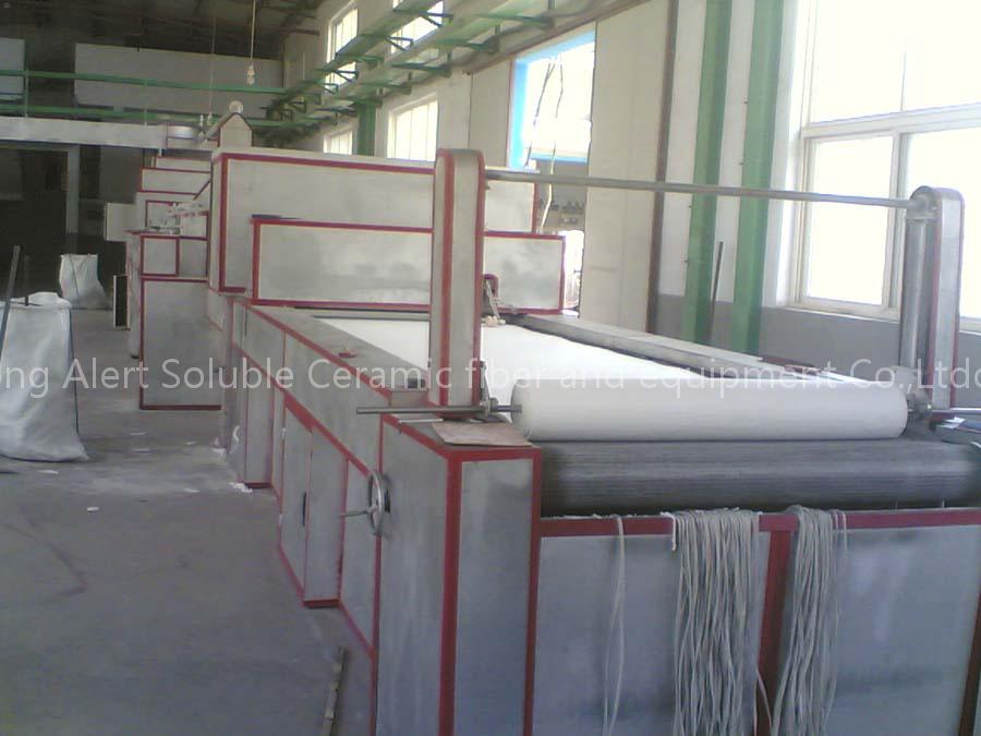 ceramic fiber blanket production line