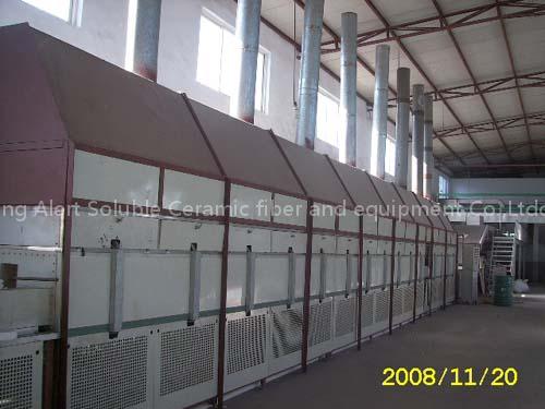 ceramic fiber board production line