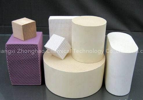 Honeycomb ceramic substrate