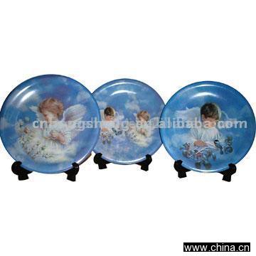 China Porcelain Angel Plates