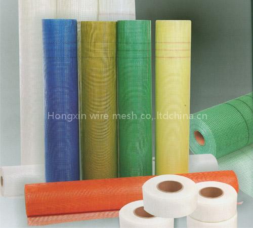 Fiberglass mesh for wall material