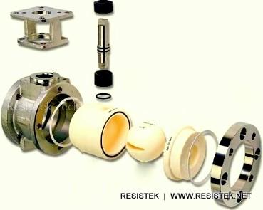 Ceramic Ball Valve Components