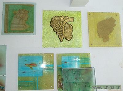 art and crafts glass
