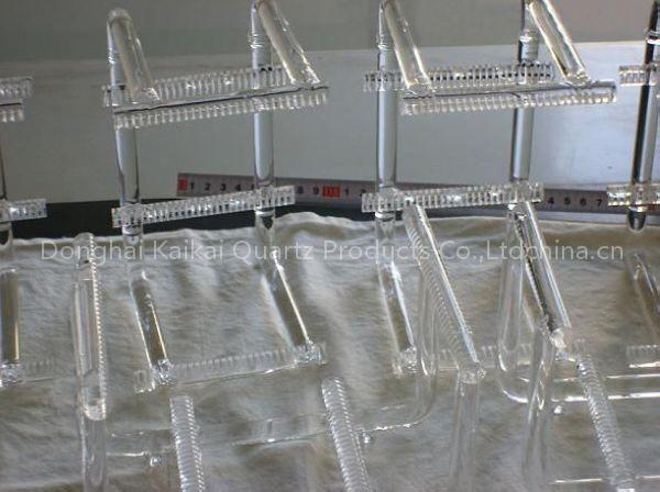 clear quartz boat