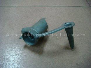 Pressure die casting for zinc alloy
