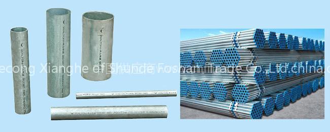 Galvanized pipe