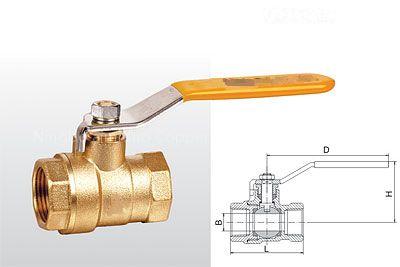 Brass ball valve
