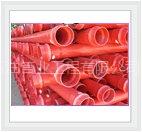 PVC-C Underground High Voltage Power Cable Protecting Tube