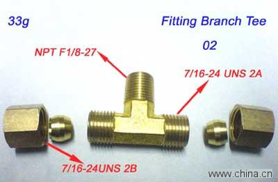 BRASS COMPRESSION PIPE FITTINGS