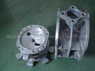 Pressure die casting for aluminum pump