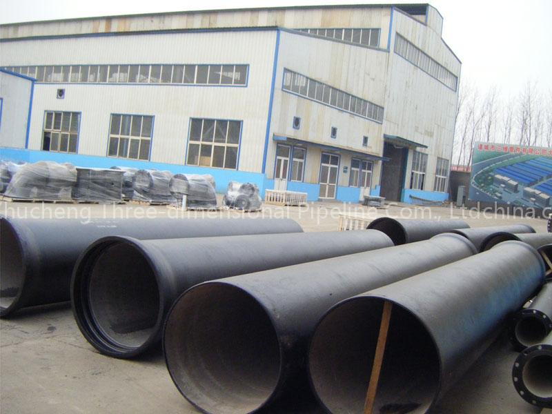 ISO2531 EN545 ductile cast iron pipe