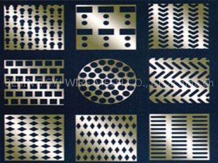 stainless steel perforated metal sheet