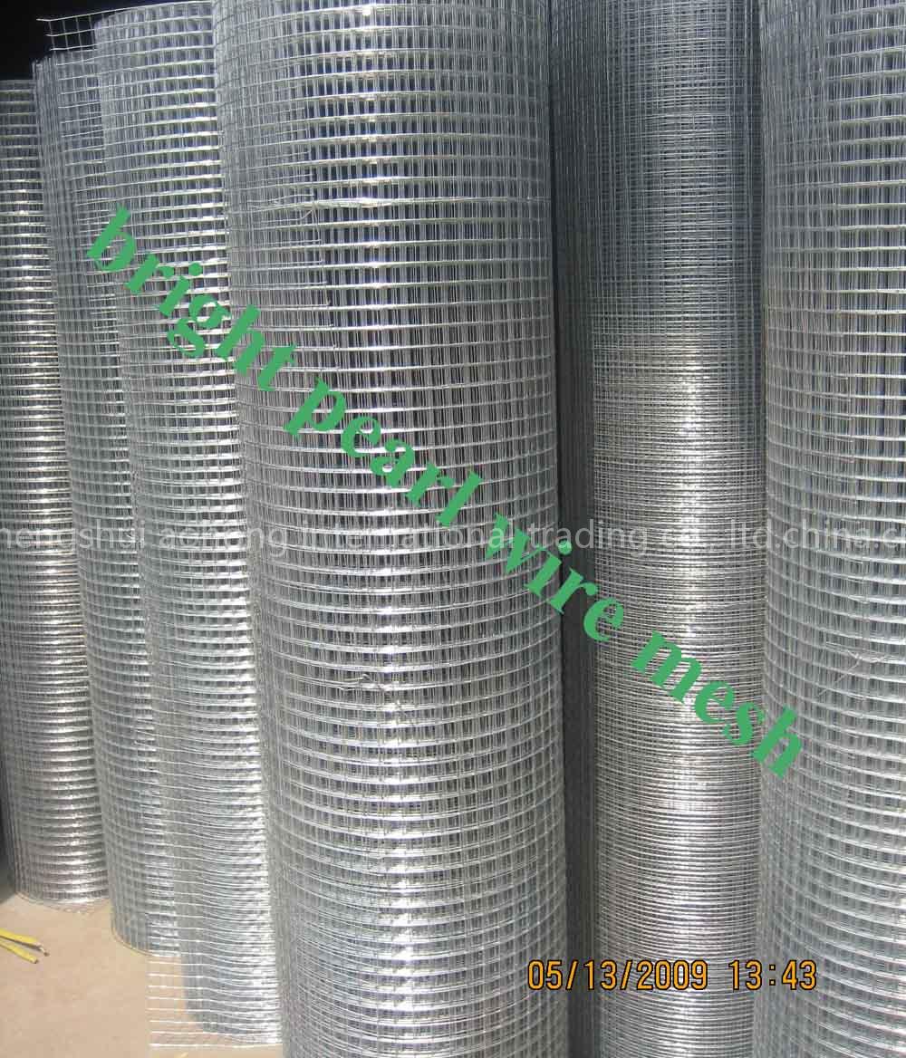 welded wire mesh (galvanized, pvc coated)