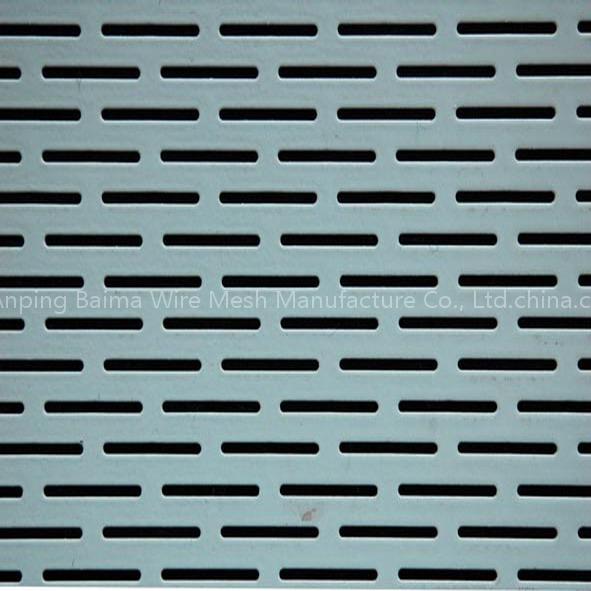 slotted hole perforated sheet