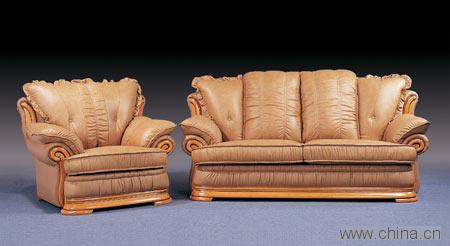 Leather sofa