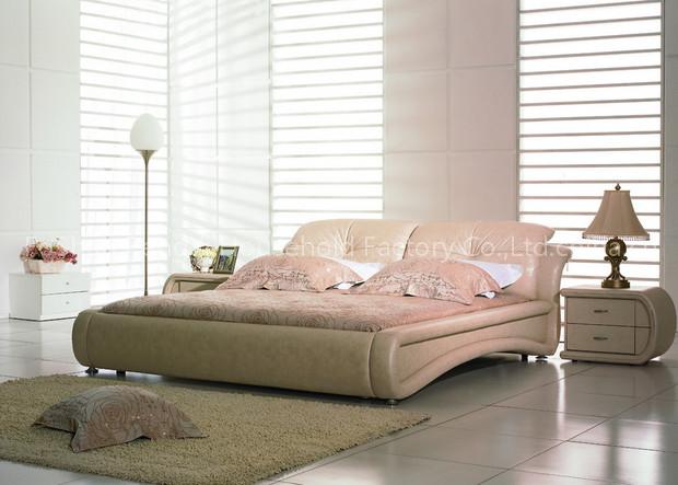 leather bed