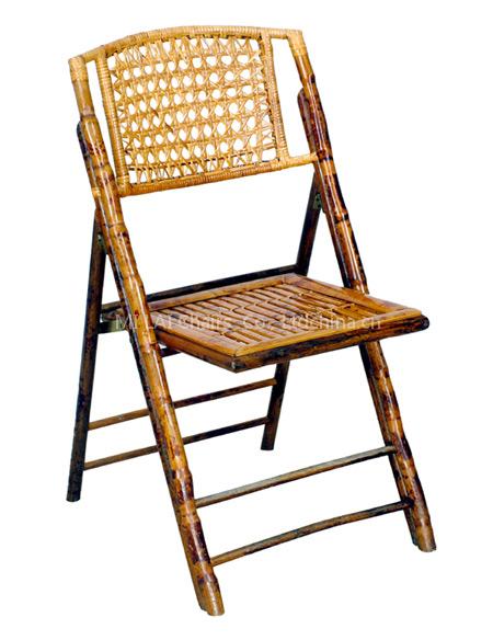 bamboo folding chair