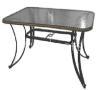 outdoor furniture Resin Wicker Edge Table