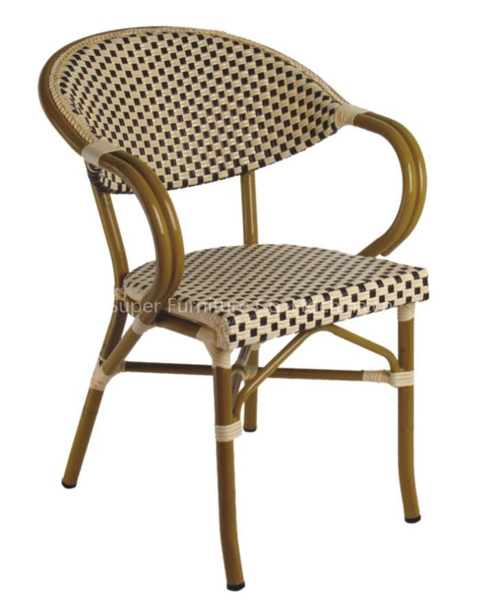 PE Rattan Hotel Coffee Shop Chair