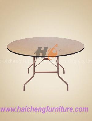 banquet folding table,plywood table,rental table